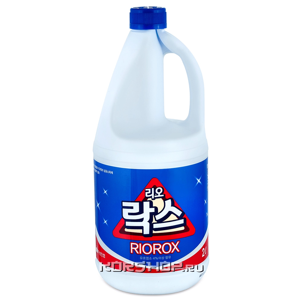 Средство для отбеливания уборки и дезинфекции Rio Rox, Корея, 2 л