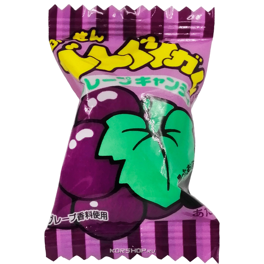 Жевательная резинка Донгури гаму «Виноград» Pine, Япония, 6 г Жевательная резинка Донгури гаму «Виноград» Pine, Япония, 6 г