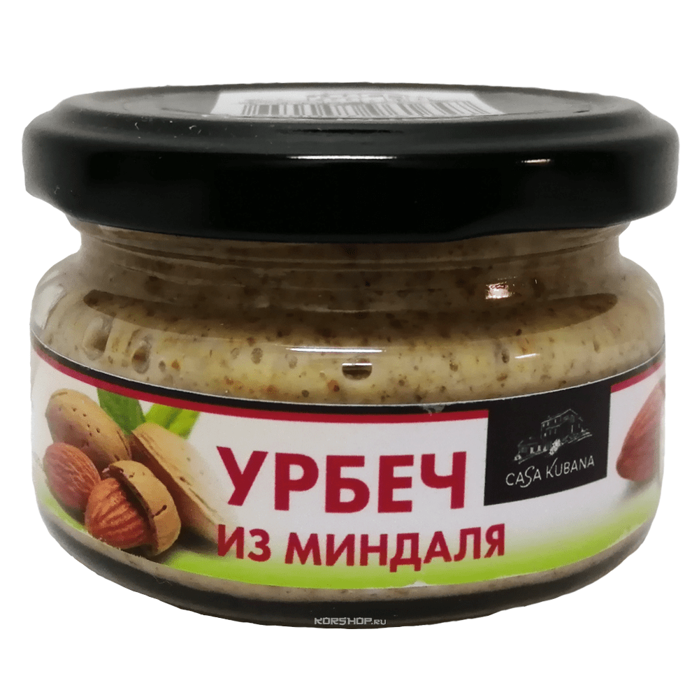 Паста (урбеч) из очищенного миндаля Casa Kubania, 100 г