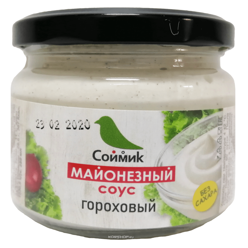 Гороховый майонезный соус Соймик, 280 мл