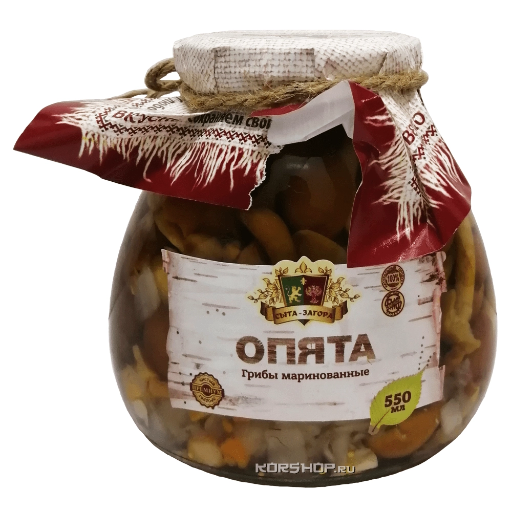 Маринованные грибы опята "Сыта-Загора", 550 мл
