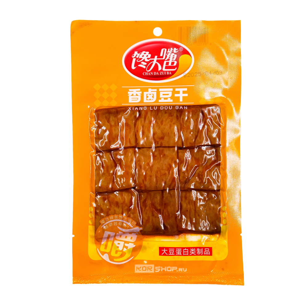 Соевое мясо со вкусом тушеного тофу Chan Da Zui Ba, Китай, 82 г