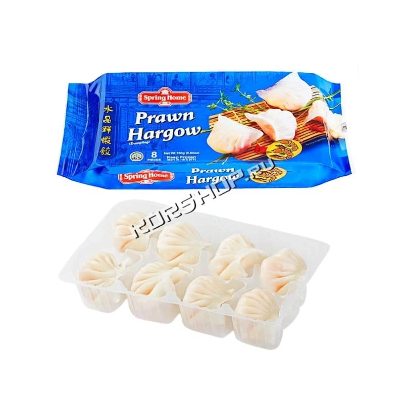 Пельмени Дим Сам Харго с креветками 8 шт, Spring Home 160 г Пельмени Дим Сам Харго с креветками 8 шт, Spring Home 160 г