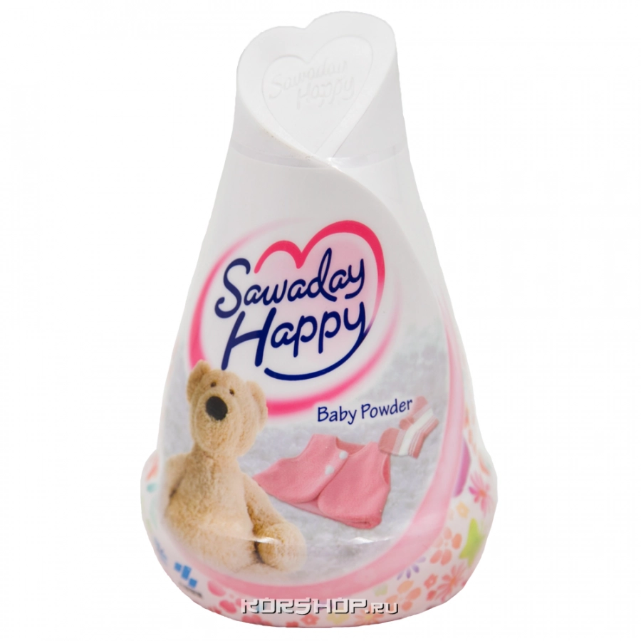 Освежитель воздуха для комнаты Детская Присыпка Baby Powder Sawaday Happy Kobayashi, Япония, 120 г Освежитель воздуха для комнаты Детская Присыпка Baby Powder Sawaday Happy Kobayashi, Япония, 120 г