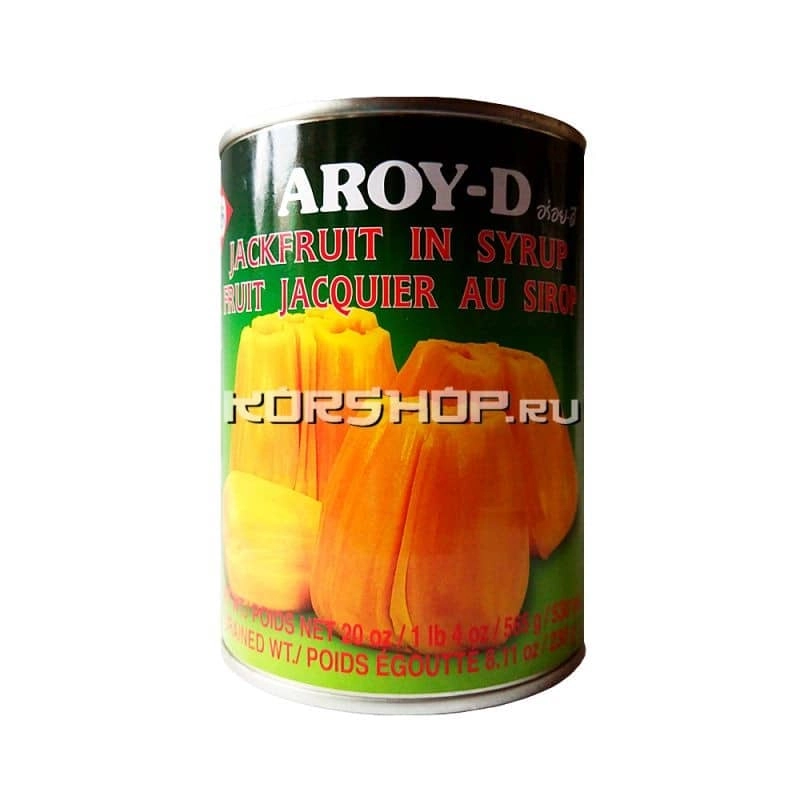 Джекфрут в сиропе Aroy-D, Таиланд 565 г,