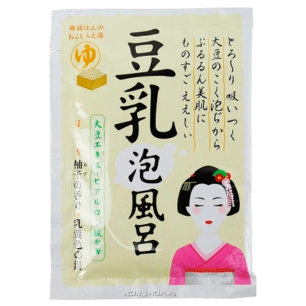 Пенящаяся соль с экстрактом сои и гиалуроновой кислотой Novopin Kokubo, Япония, 30 г Пенящаяся соль с экстрактом сои и гиалуроновой кислотой Novopin Kokubo, Япония, 30 г