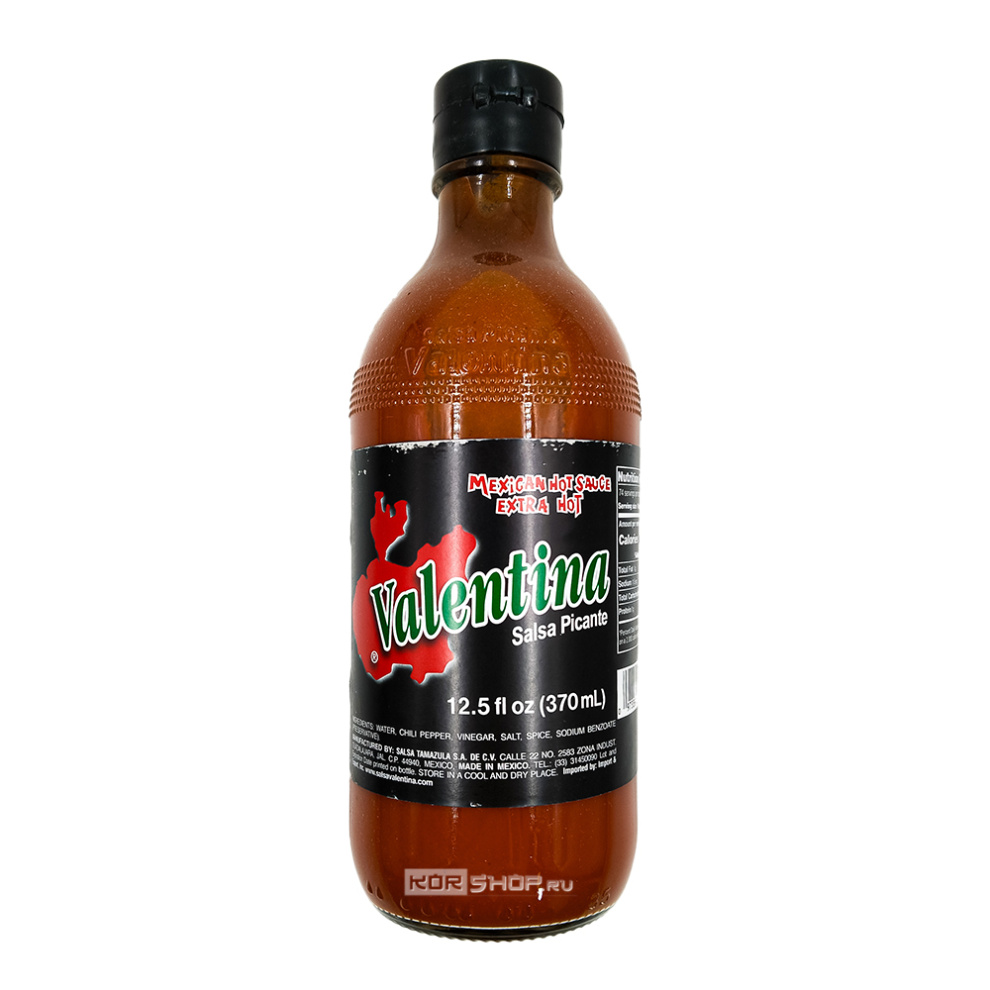 Соус экстра острый Black Picante Salsa Valentina, Мексика, 370 мл