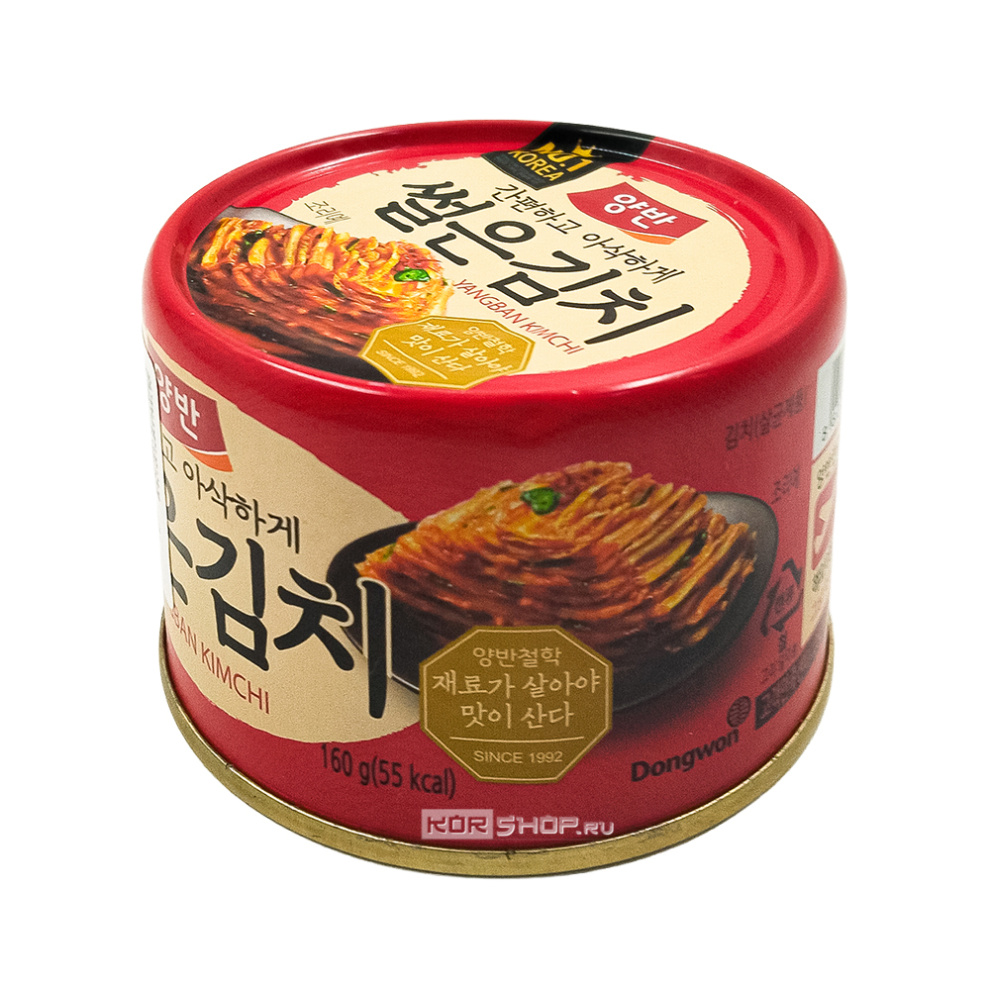 Капуста кимчи Yangban Dongwon, Корея, 160 г Капуста кимчи Yangban Dongwon, Корея, 160 г