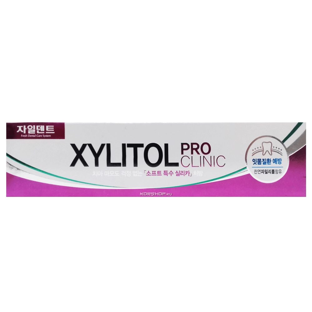 Оздоравливающая десны зубная паста с экстрактами трав Xylitol Pro Clinic Mukunghwa, Корея, 130 г Оздоравливающая десны зубная паста с экстрактами трав Xylitol Pro Clinic Mukunghwa, Корея, 130 г