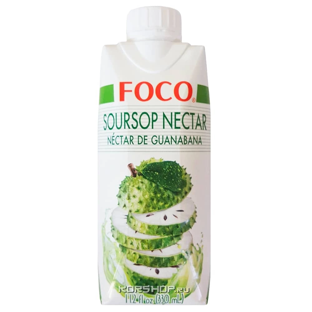 Нектар гуанабаны Foco, Вьетнам, 330 мл Нектар гуанабаны Foco, Вьетнам, 330 мл
