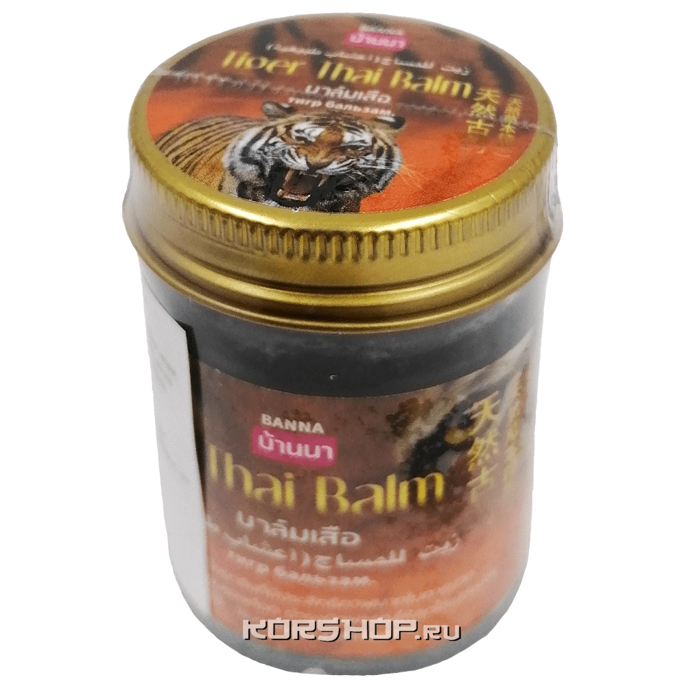 Тайский бальзам для тела Tiger Banna, Таиланд, 50 мл Тайский бальзам для тела Tiger Banna, Таиланд, 50 мл