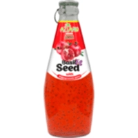 Нектар граната и семенами базилика 30% (Garnet Juice with Basil Seed Drink) Aziano, 290 мл