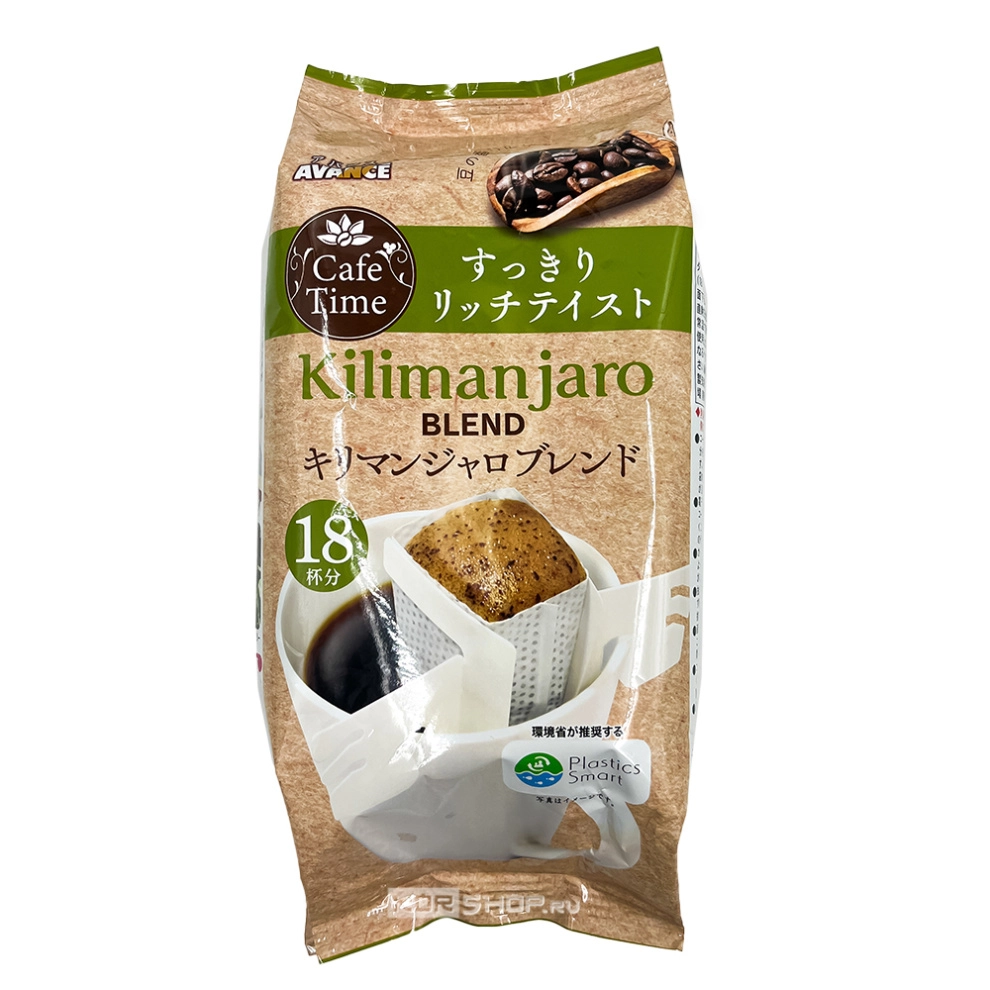 Кофе молотый Килиманджаро (Дрип-пакет) Blend Avance, Япония, 6г * 16шт (96 г) Кофе молотый Килиманджаро (Дрип-пакет) Blend Avance, Япония, 6г * 16шт (96 г)
