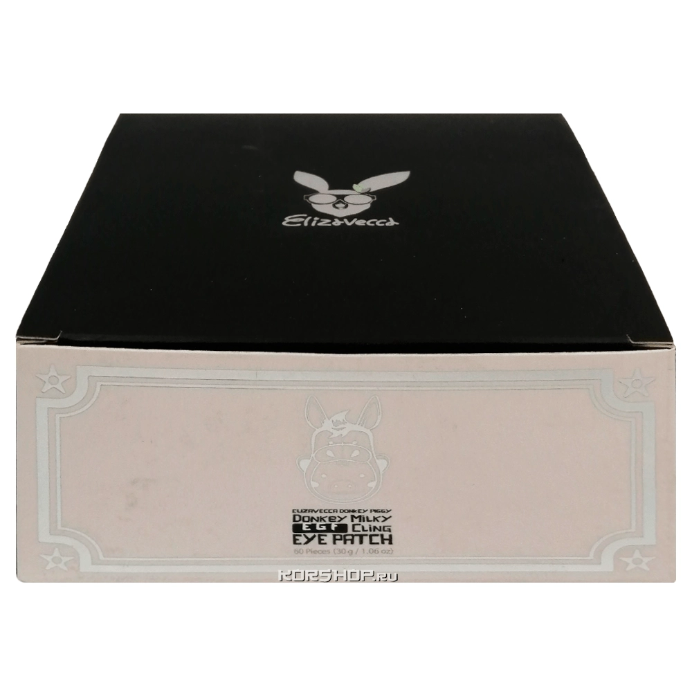 Патчи биоцеллюлозные для глаз Donkey Milky EGF Elizavecca (60 шт.), Корея