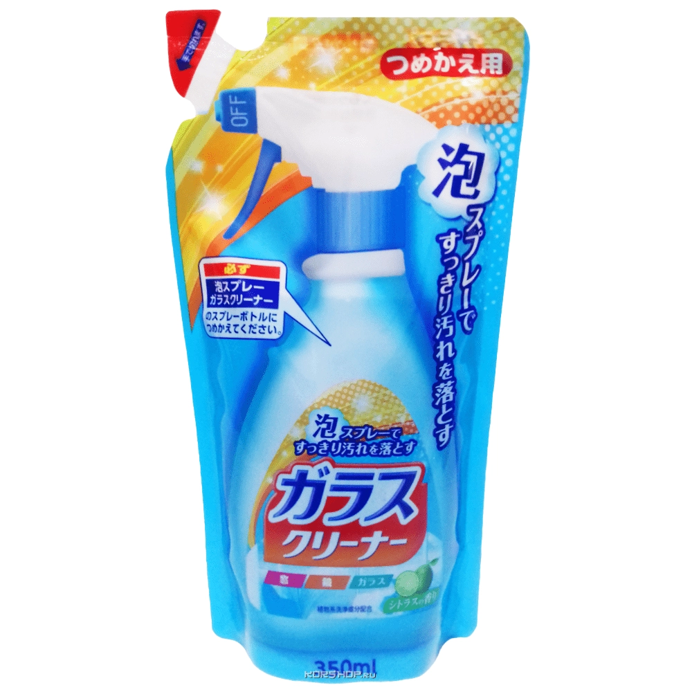 Пенка спрей для мытья стекол Nihon м/у, Япония, 350 мл Пенка спрей для мытья стекол Nihon м/у, Япония, 350 мл