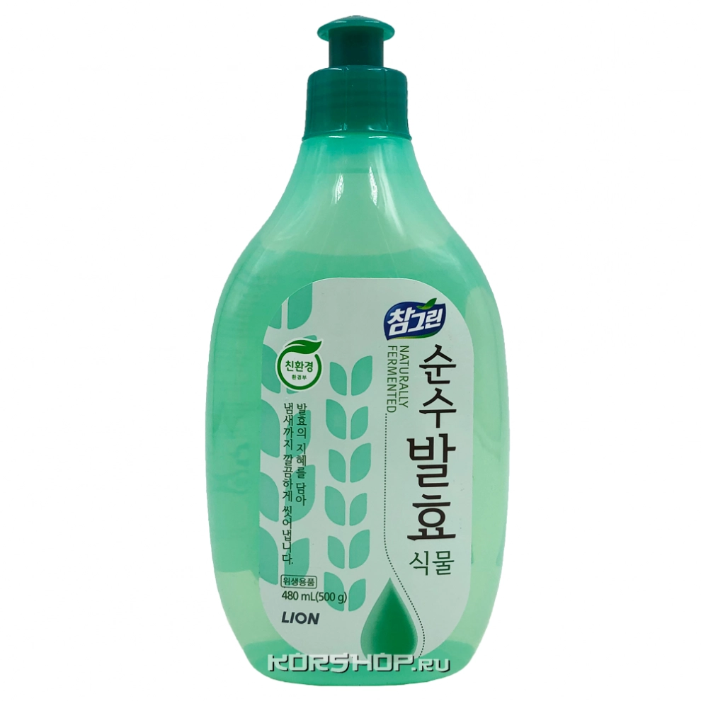 Концентрированное средство для мытья посуды Горные Травы Pure Fermentation Chamgreen Lion, Корея, 480 мл Концентрированное средство для мытья посуды Горные Травы Pure Fermentation Chamgreen Lion, Корея, 480 мл