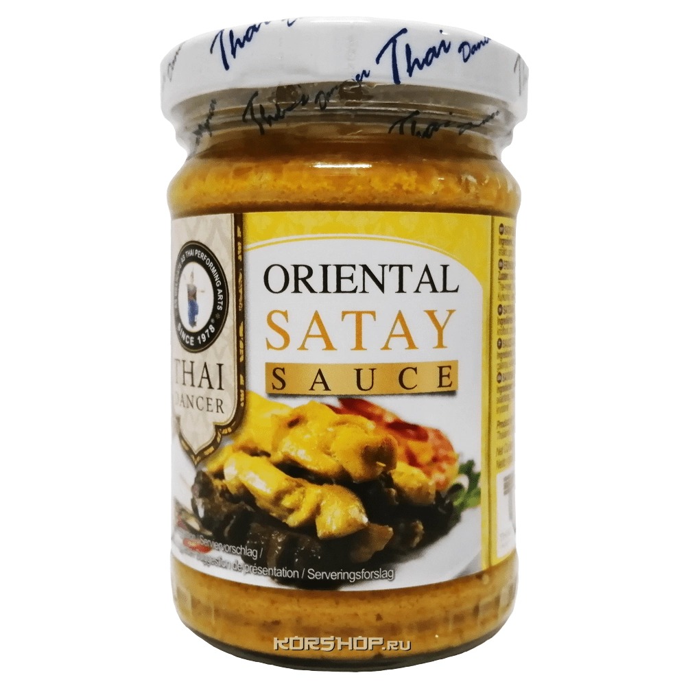 Тайский ореховый соус Сатэй Thai Dancer, Таиланд, 227 г