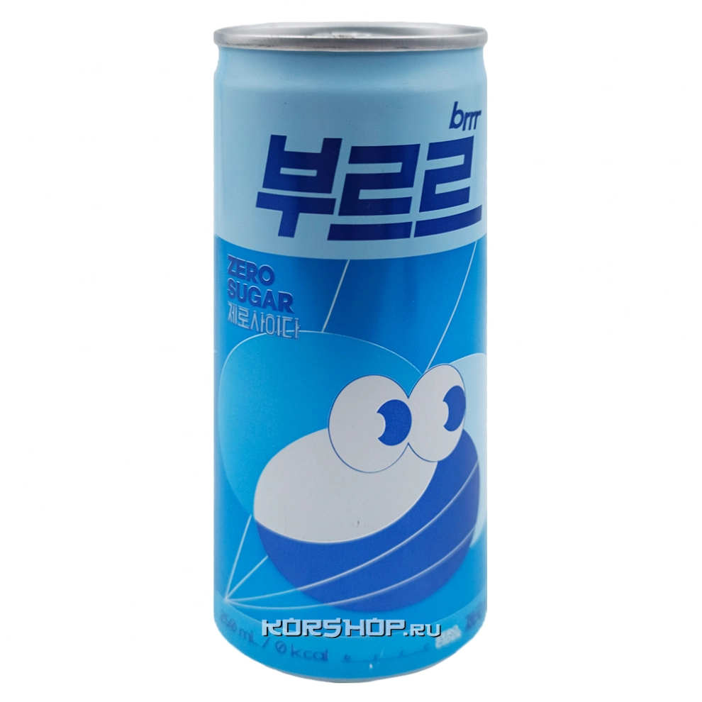 Газированный б/а напиток Сидр Brrr Zero Cider Ilhwa, Корея, 250 мл