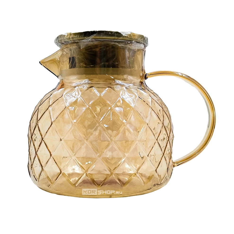 Чайник «Мозаика» из жаропрочного стекла, 900 мл