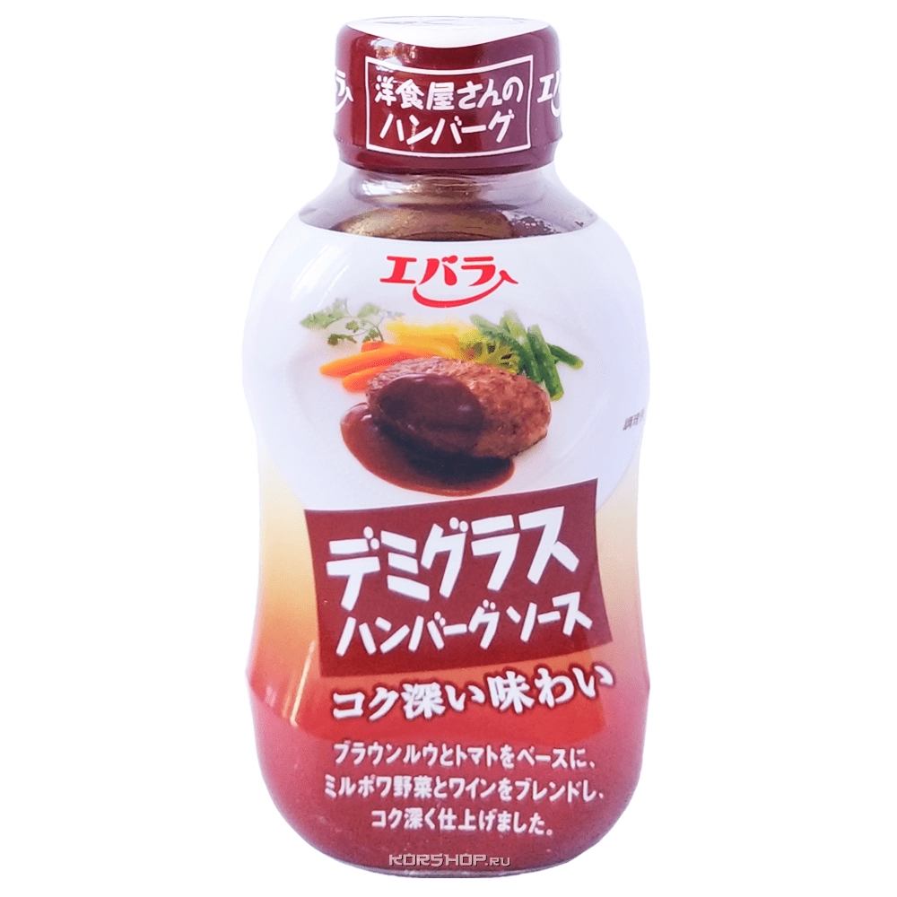 Соус для котлет и жареного мяса «Гамбургер Соус» Ebara, Япония, 225 г. Соус для котлет и жареного мяса «Гамбургер Соус» Ebara, Япония, 225 г.