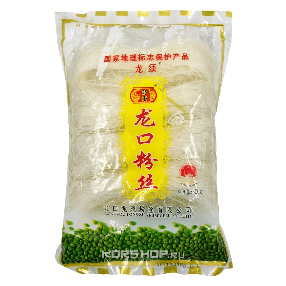 Фунчоза лункоу longxu, Китай, 320 г