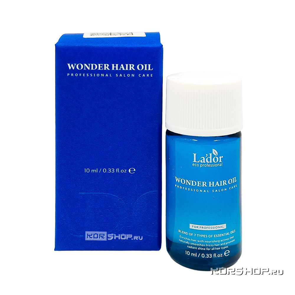 Увлажняющее масло для волос Wonder Hair Oil La'dor, Корея, 10 мл Увлажняющее масло для волос Wonder Hair Oil La'dor, Корея, 10 мл