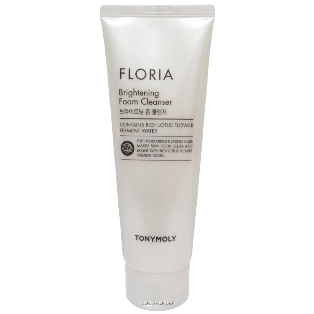 Пенка для умывания Floria Brightening Foam Cleanser Tony Moly, Корея, 120 мл Пенка для умывания Floria Brightening Foam Cleanser Tony Moly, Корея, 120 мл