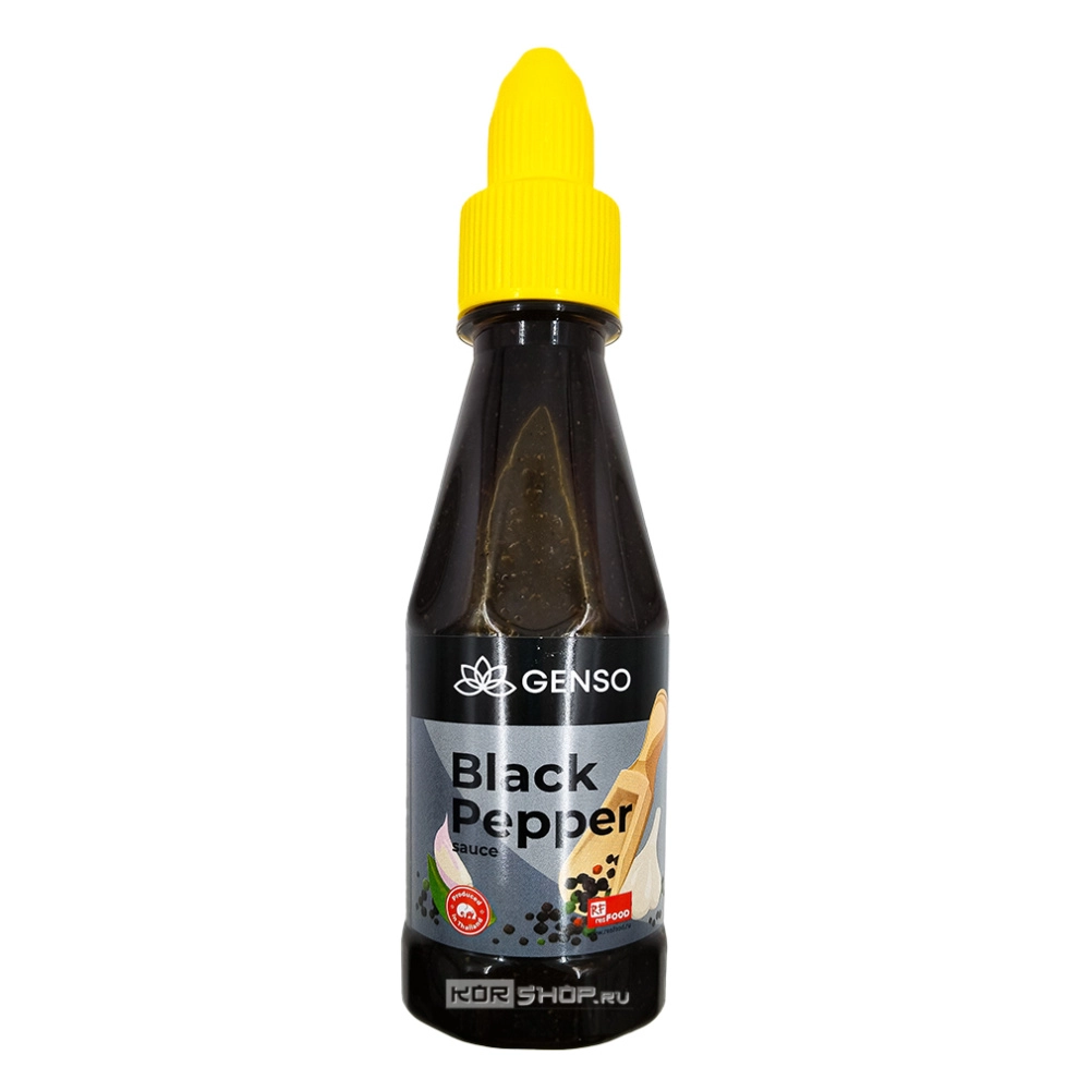 Черно-перечный соус Genso, Таиланд, 280 г Черно-перечный соус Genso, Таиланд, 280 г