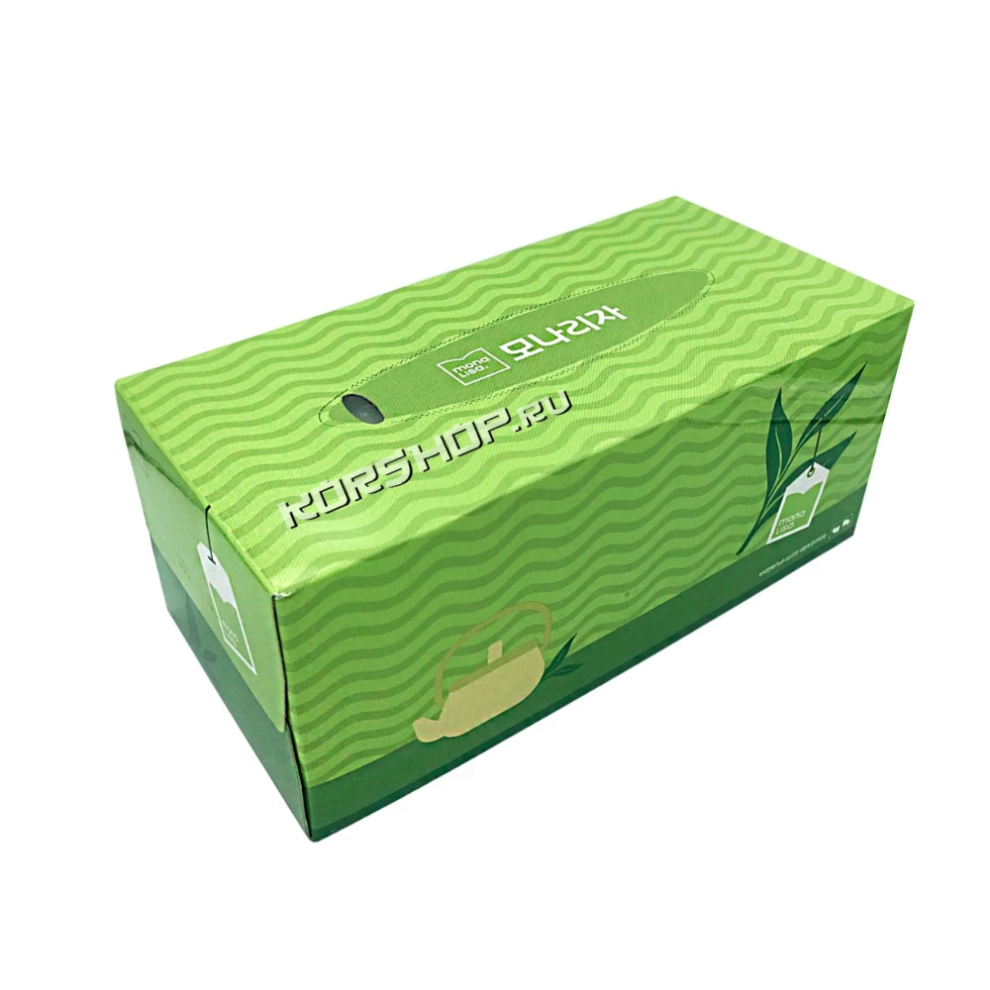 Салфетки для лица Bellagio Green Tea с экстрактом зеленого чая (210 шт.) Корея