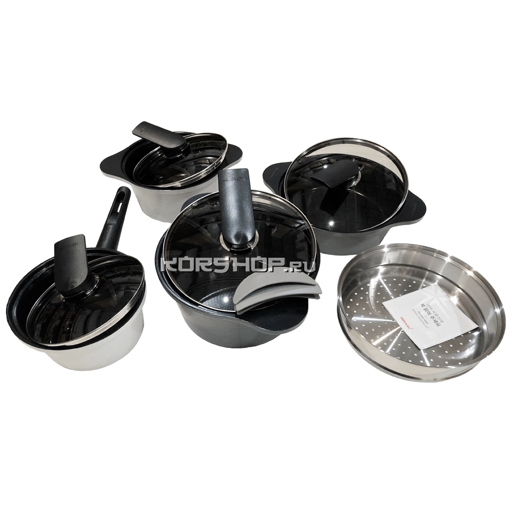 Набор кастрюль Arbor 5P HappyCall, HC-3900-2246 Корея Набор кастрюль Arbor 5P HappyCall, HC-3900-2246 Корея