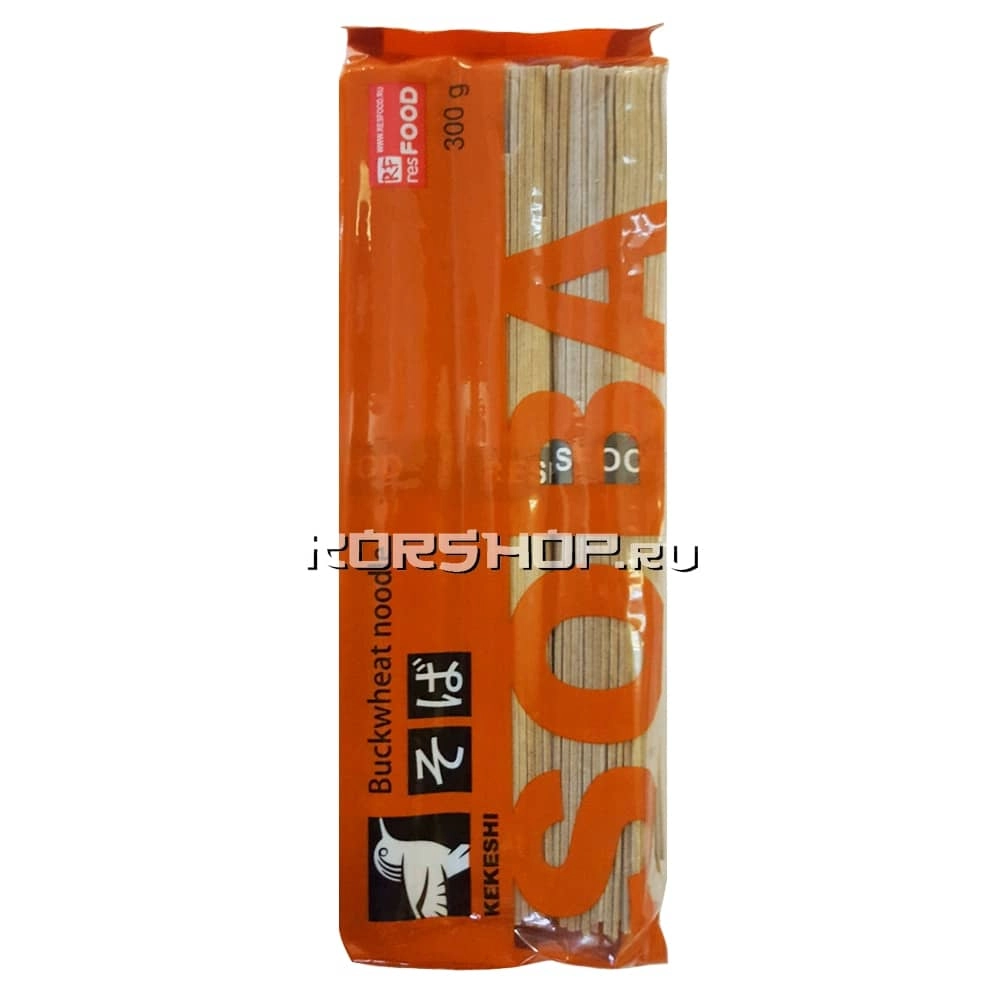 Гречневая лапша соба Kekeshi, Китай, 300 г Гречневая лапша соба Kekeshi, Китай, 300 г