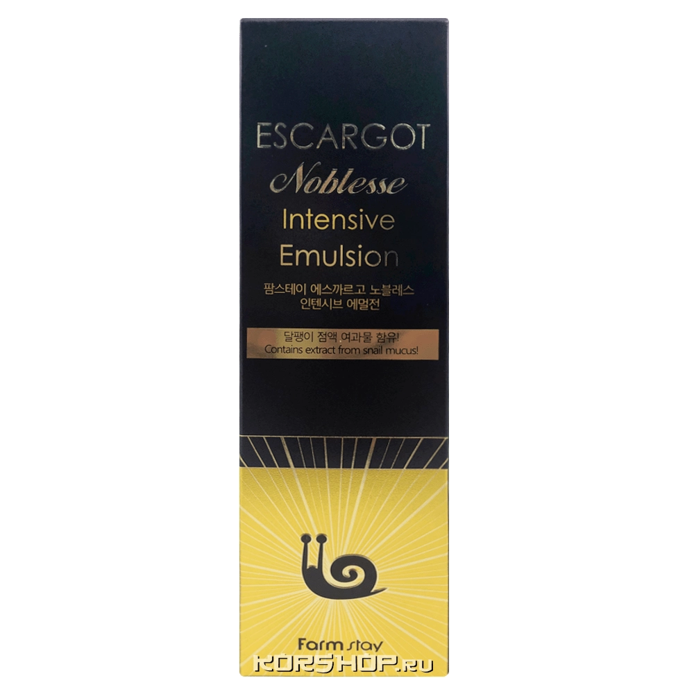 Эмульсия с муцином улитки Escargot Noblesse FarmStay, Корея, 150 мл Эмульсия с муцином улитки Escargot Noblesse FarmStay, Корея, 150 мл