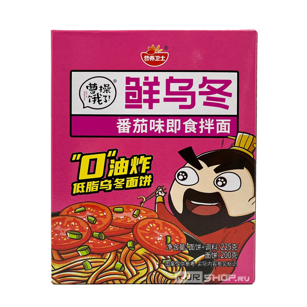 Лапша удон б/п средней остроты с томатным вкусом Yingyang Weishi, Китай, 225 г Лапша удон б/п средней остроты с томатным вкусом Yingyang Weishi, Китай, 225 г