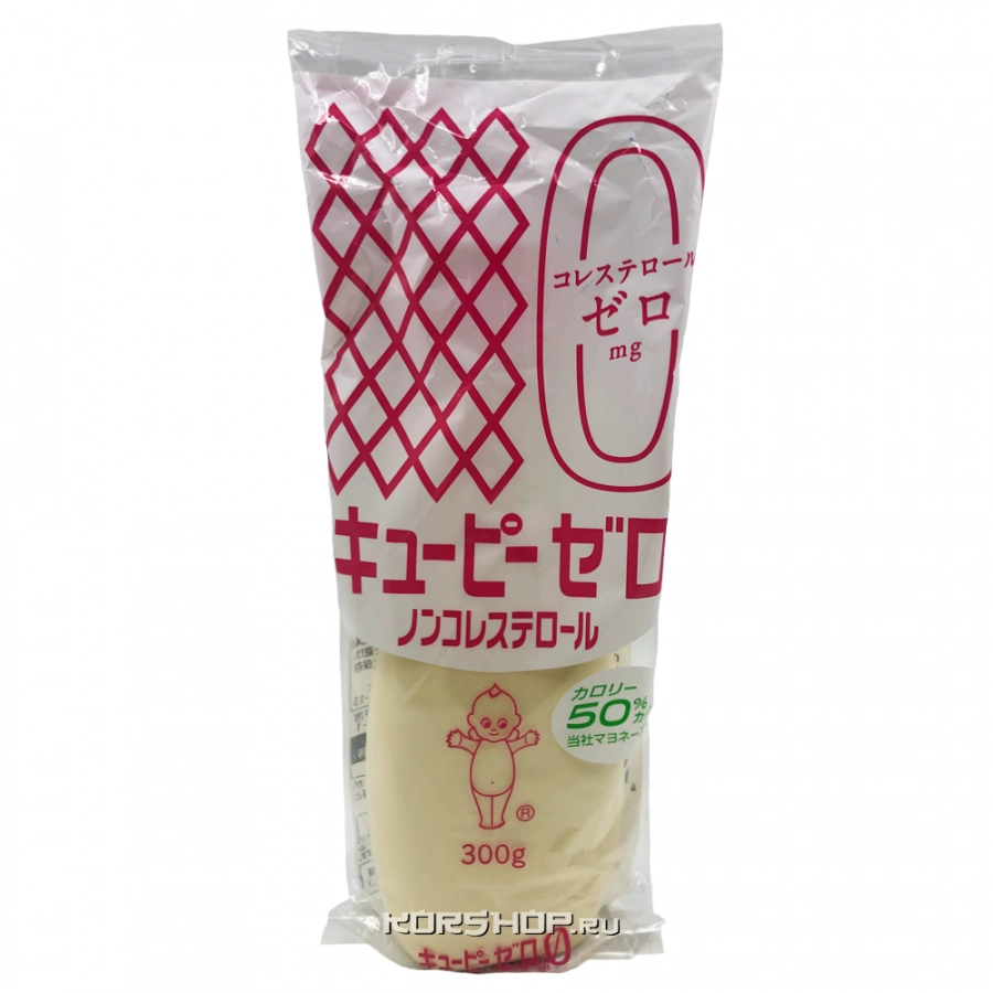 Майонез низкокалорийный "Без холестерина" Kewpie QP, Япония, 300 г Майонез низкокалорийный "Без холестерина" Kewpie QP, Япония, 300 г