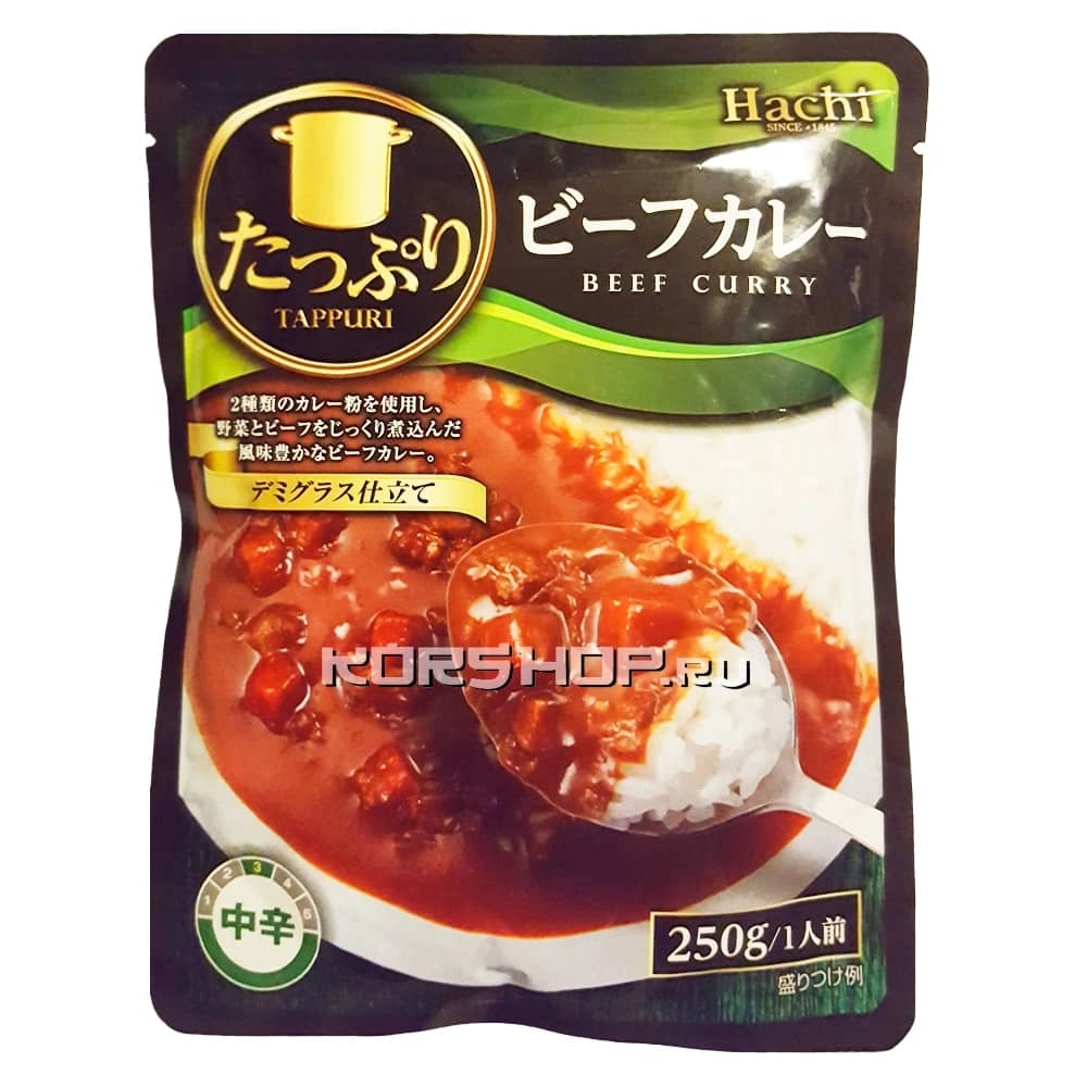 Соус "Карри с говядиной" Tappun Beef Curry Hachi, Япония, 250 г Соус "Карри с говядиной" Tappun Beef Curry Hachi, Япония, 250 г