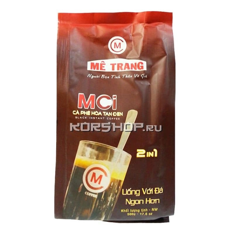 Растворимый кофе MCi 2 в 1 Me Trang (Ми чанг), Вьетнам, 500 г