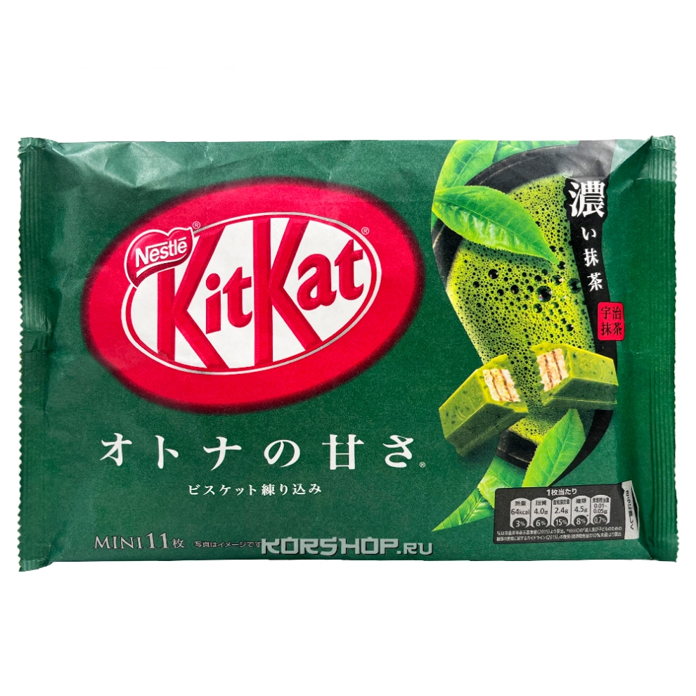 Шоколад Mini Matcha KitKat, 135 г