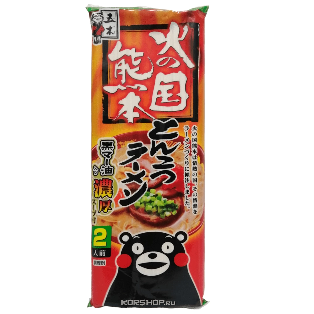 Лапша Кумамото Тонкацу Рамен Itsuki, Япония, 250 г Лапша Кумамото Тонкацу Рамен Itsuki, Япония, 250 г