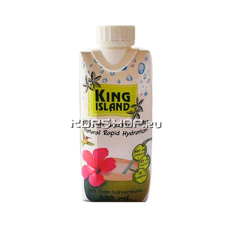 Кокосовая вода 100% King Island, Таиланд 330 мл...