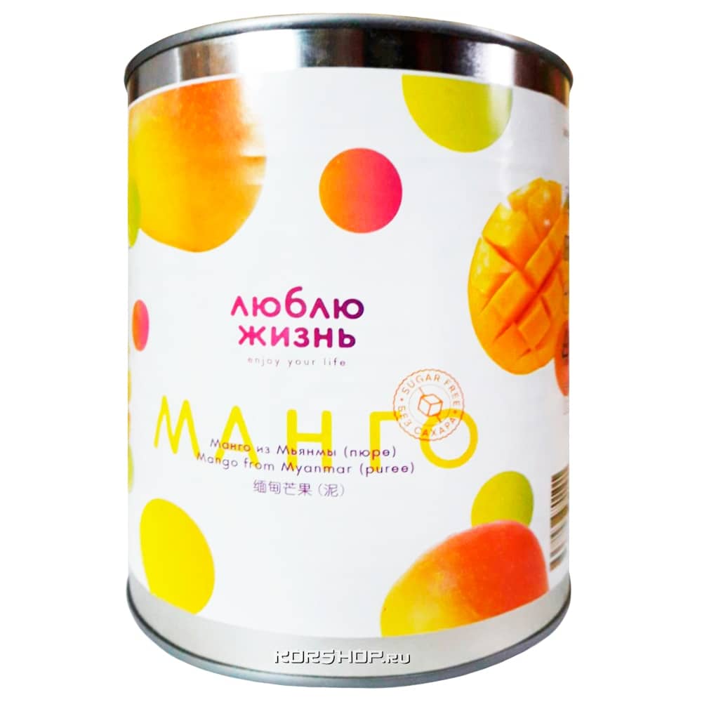 Пюре из манго "Люблю жизнь", Мьянма, 3,1 кг
