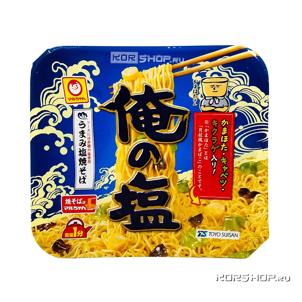 Лапша б\п с морепродуктами и морским гребешком Toyo Suisan (чашка), Япония, 121 г. Срок 28.10.2026.