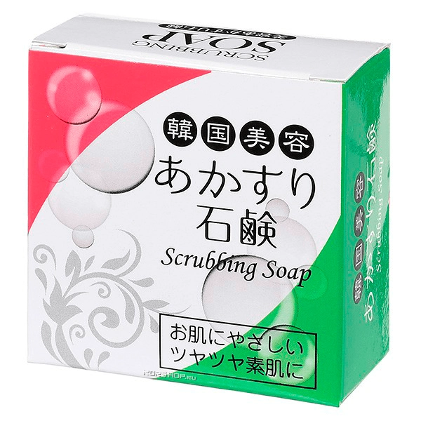 Мыло-скраб для тела Nikkankikaku, Корея 100 г