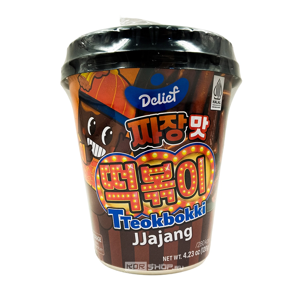 Токпокки в соусе Чачжан Delief, Корея, 120 г