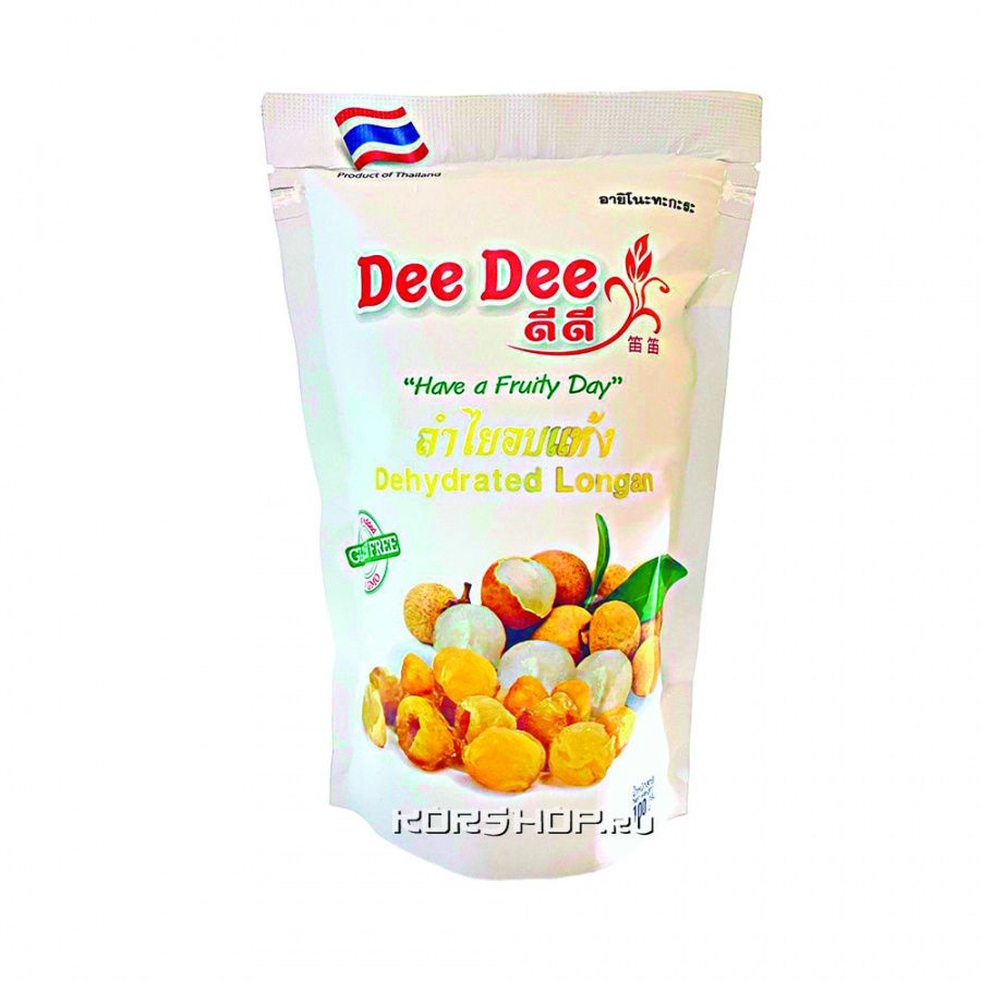 Сушеный лонган (дегидрированный) Dee Dee, Таиланд 100 г