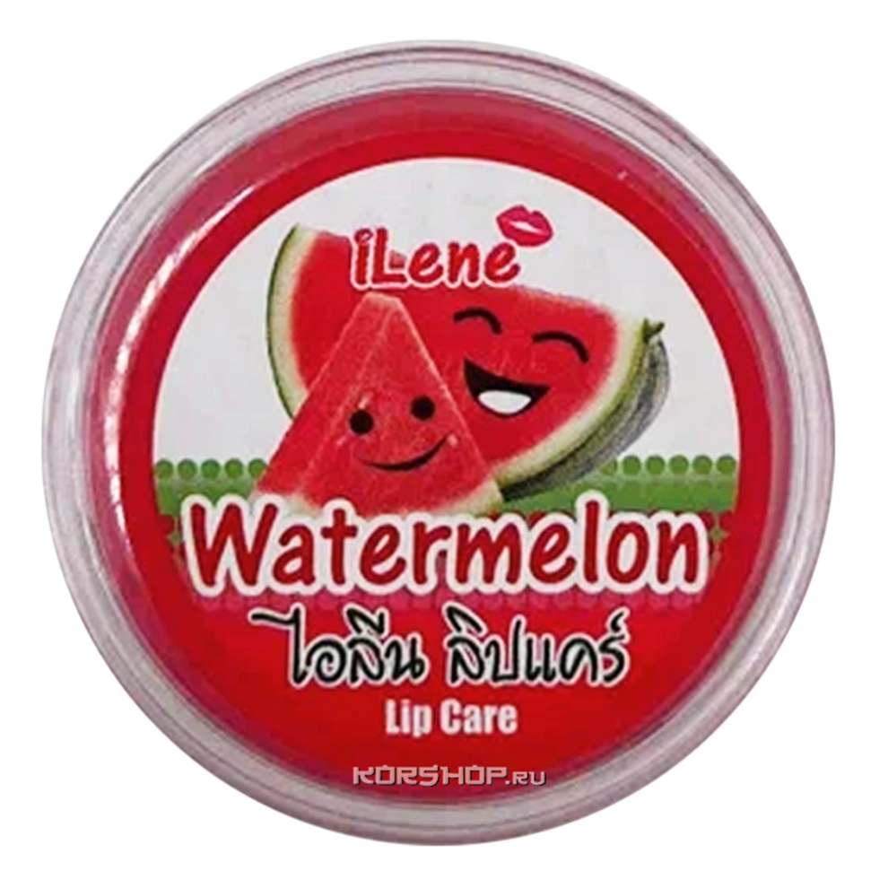 Бальзам для губ арбуз Ilene, Таиланд, 10 г Бальзам для губ арбуз Ilene, Таиланд, 10 г