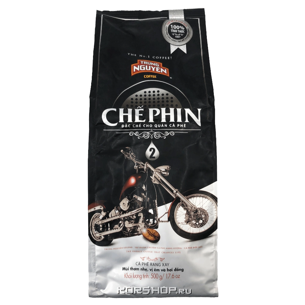 Молотый кофе Che Phin №2 Чунг Нгуен Trung Nguyen, Вьетнам, 500 г
