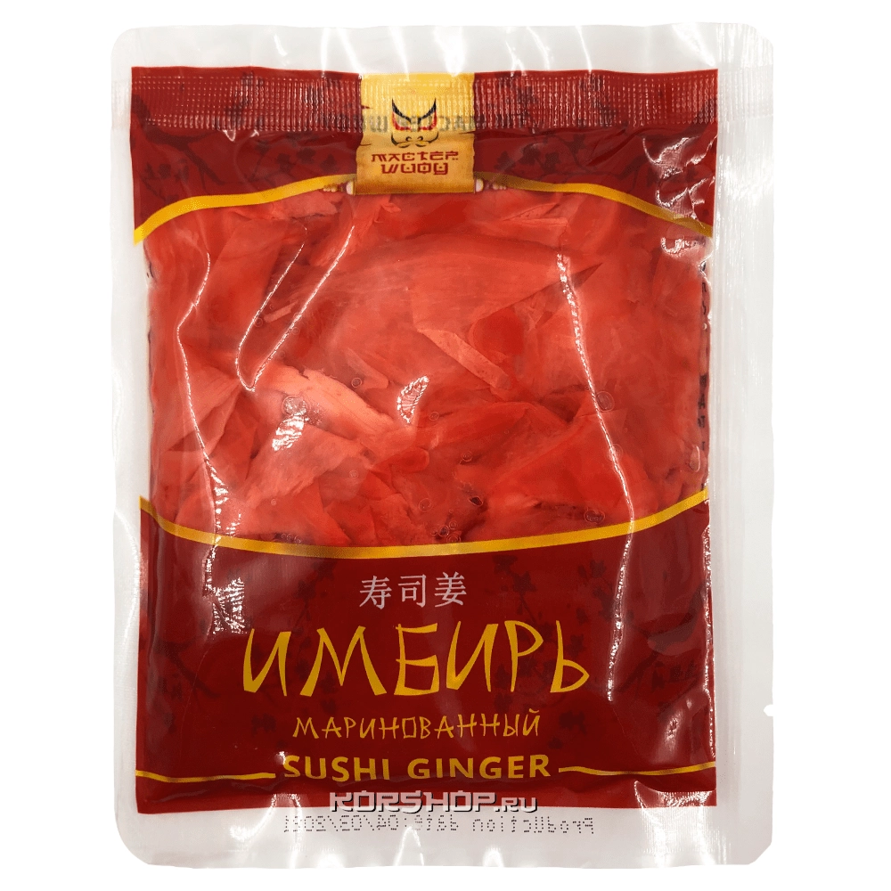 Маринованный имбирь для суши «Мастер Шифу», Китай, 150 г Маринованный имбирь для суши «Мастер Шифу», Китай, 150 г