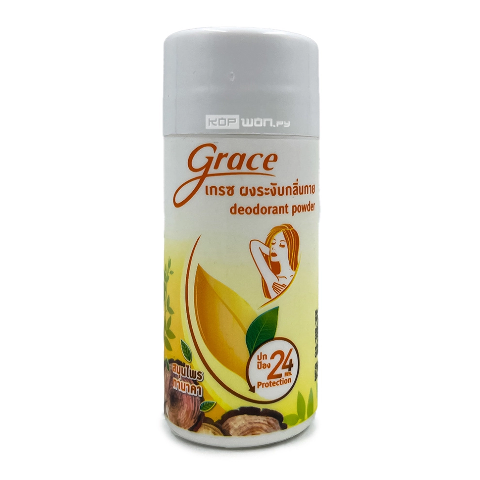 Дезодорант порошковый Растительный Grace, Таиланд, 35 г Дезодорант порошковый Растительный Grace, Таиланд, 35 г