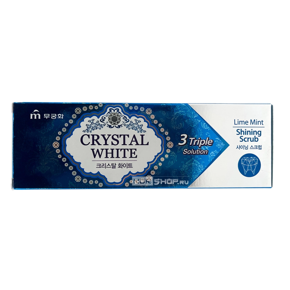 Зубная паста с ароматом лайма и мяты Mukunghwa, Корея, 110 г Зубная паста с ароматом лайма и мяты Mukunghwa, Корея, 110 г