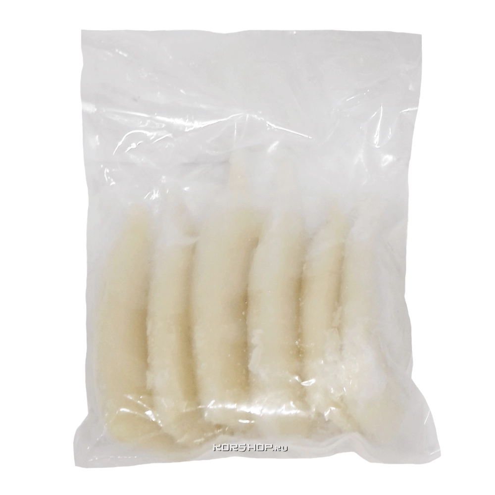 Филе кальмара U10 очищенное свежемороженое, 1 кг Филе кальмара U10 очищенное свежемороженое, 1 кг